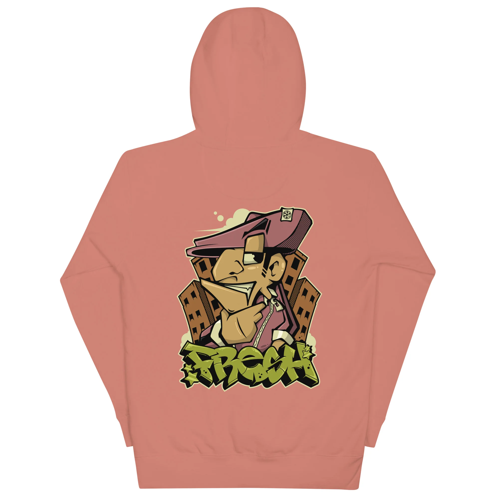 Fresh Graffiti Character Hoodie - Image 36