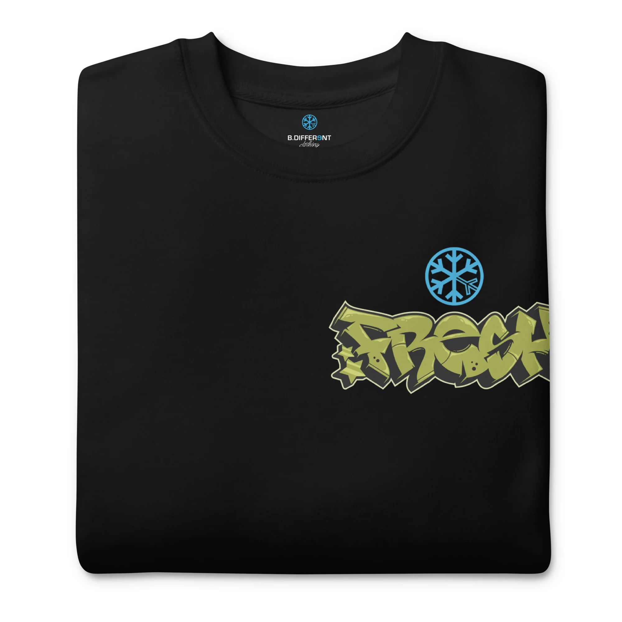 Fresh Graffiti Character Sweatshirt - Image 10