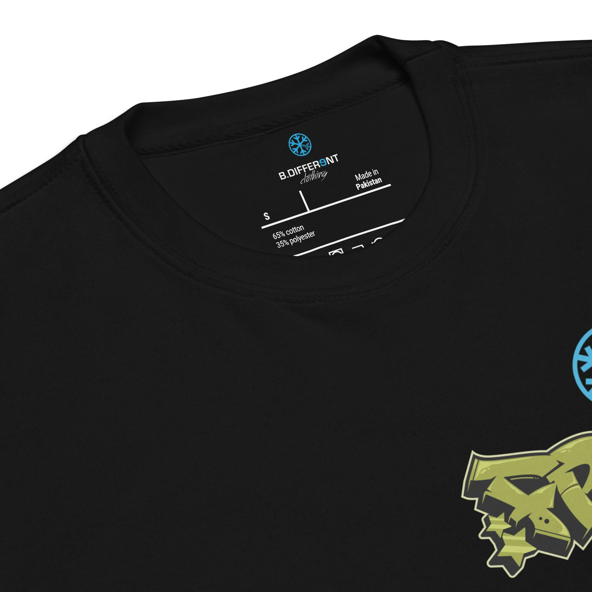 Fresh Graffiti Character Sweatshirt - Image 13
