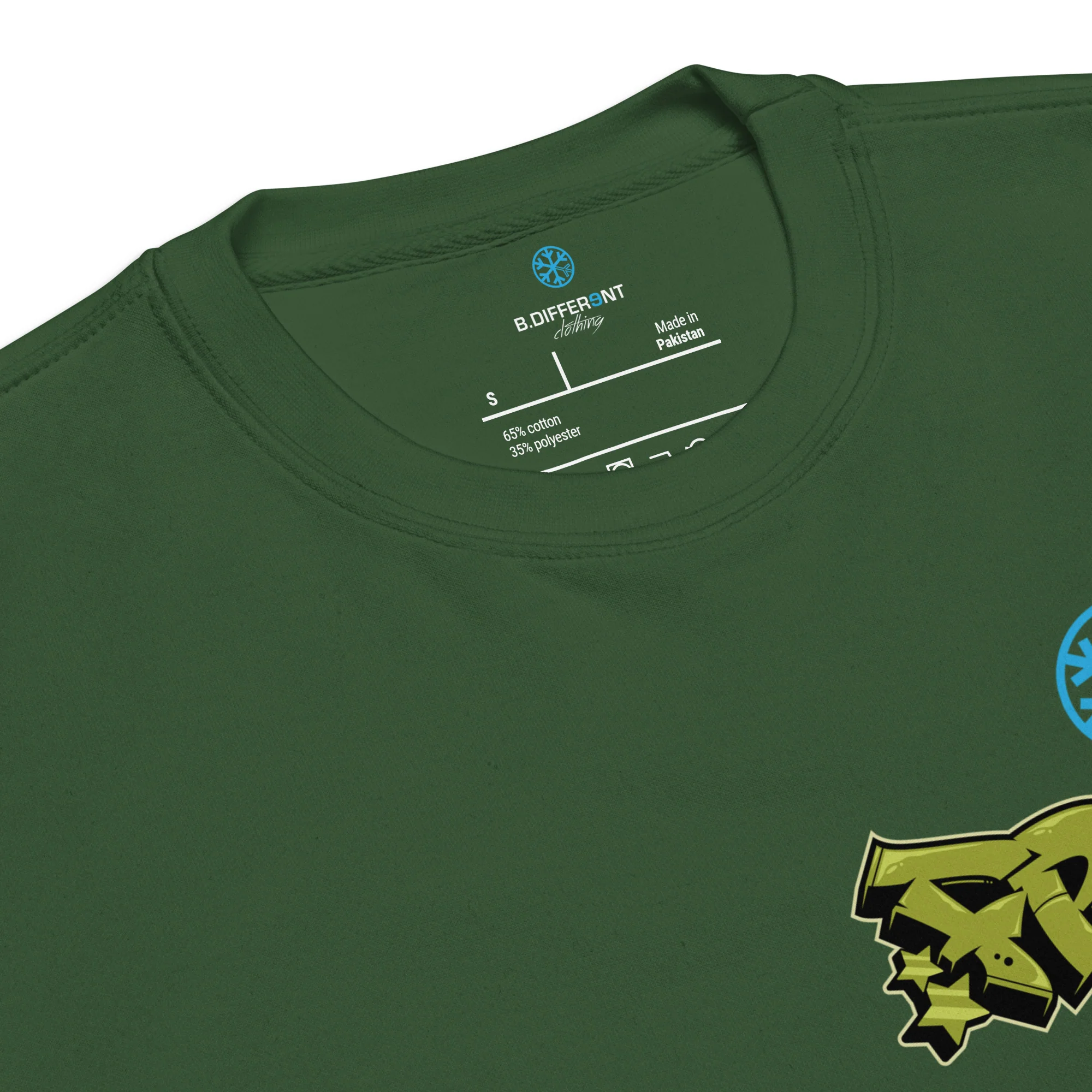 Fresh Graffiti Character Sweatshirt - Image 27