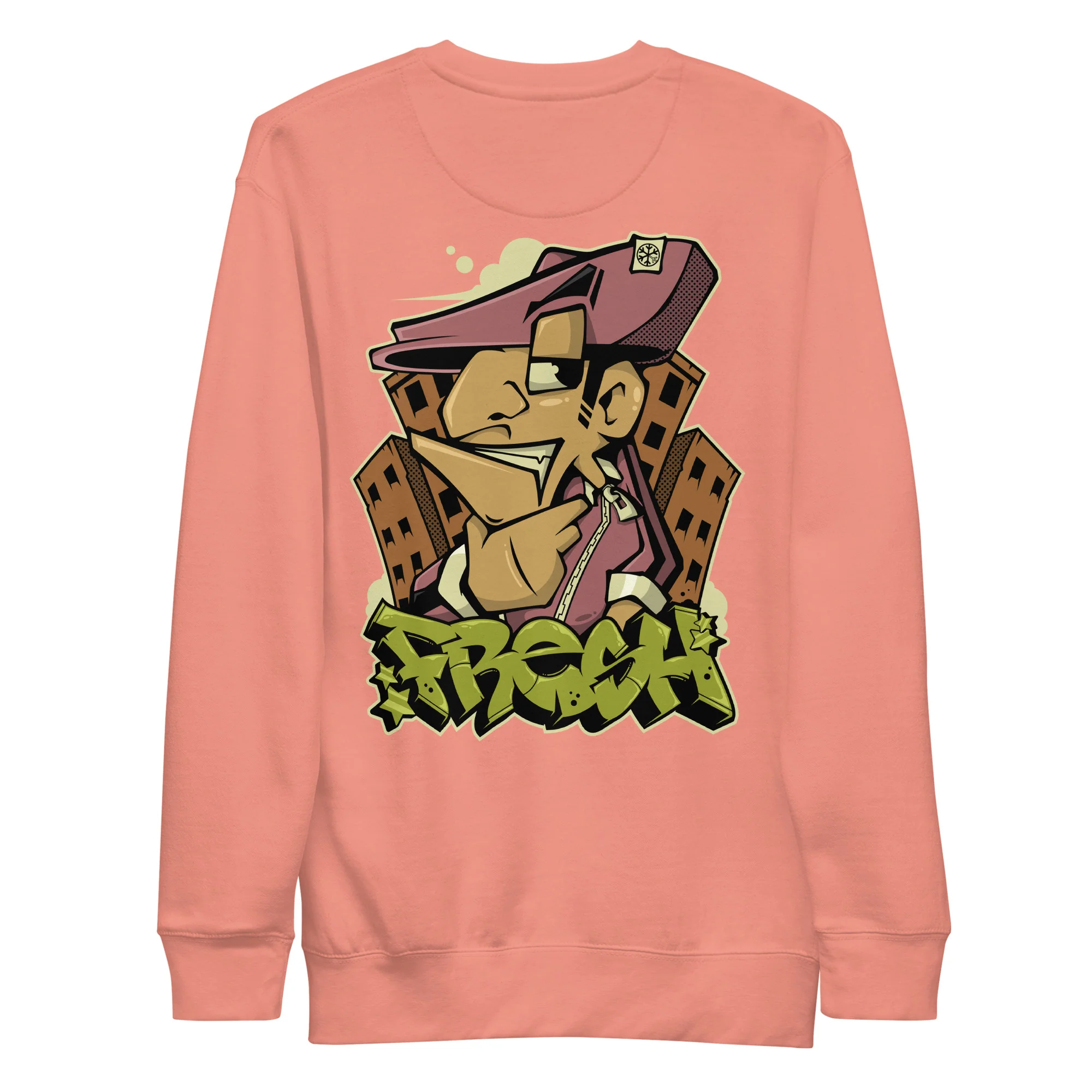 Fresh Graffiti Character Sweatshirt - Image 29