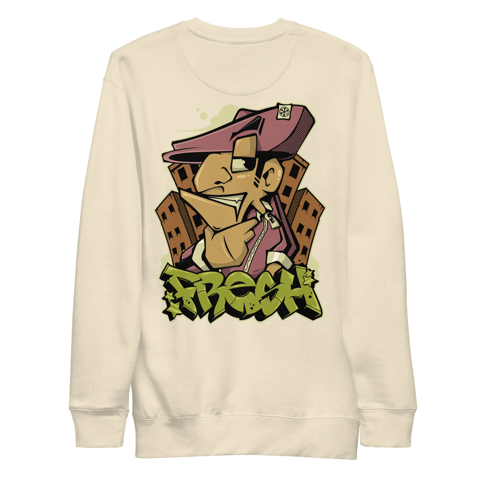 Fresh Graffiti Character Sweatshirt - Image 43