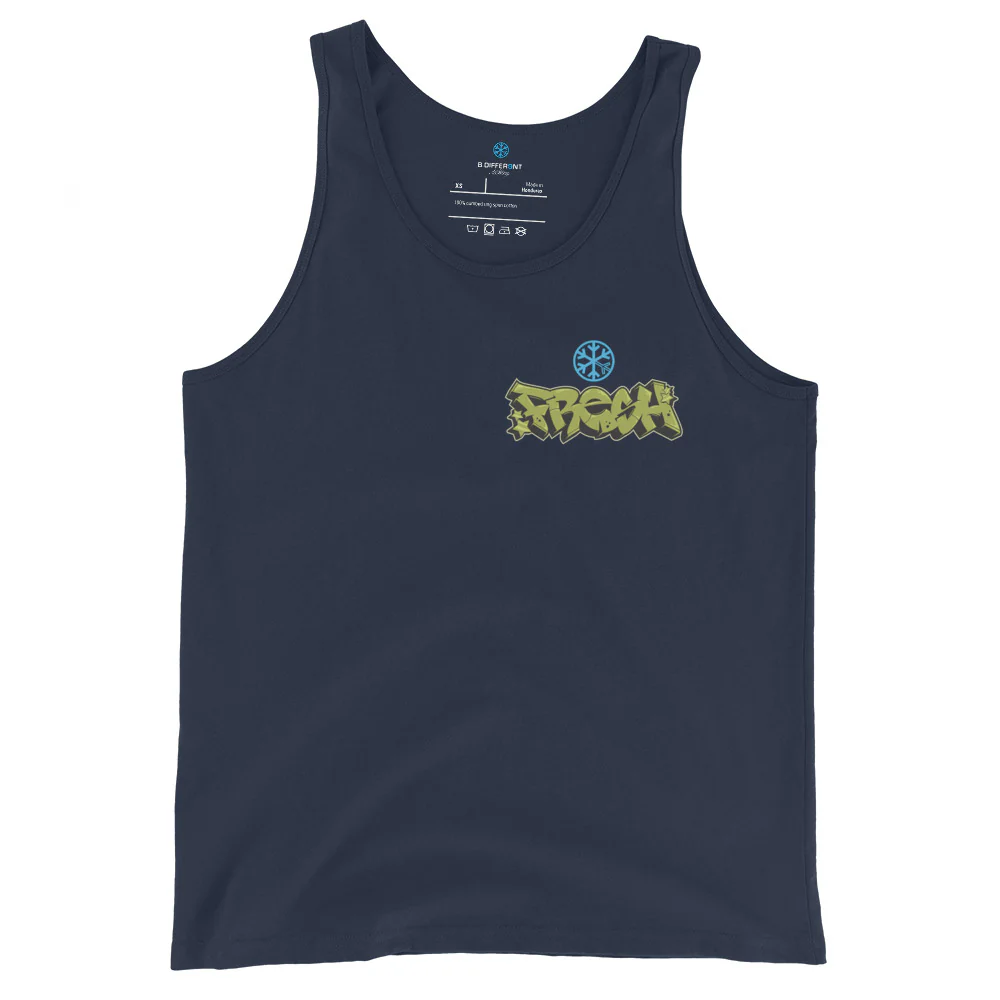 Fresh Graffiti Character Tank Top - Image 5