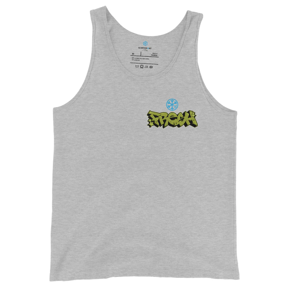 Fresh Graffiti Character Tank Top - Image 8
