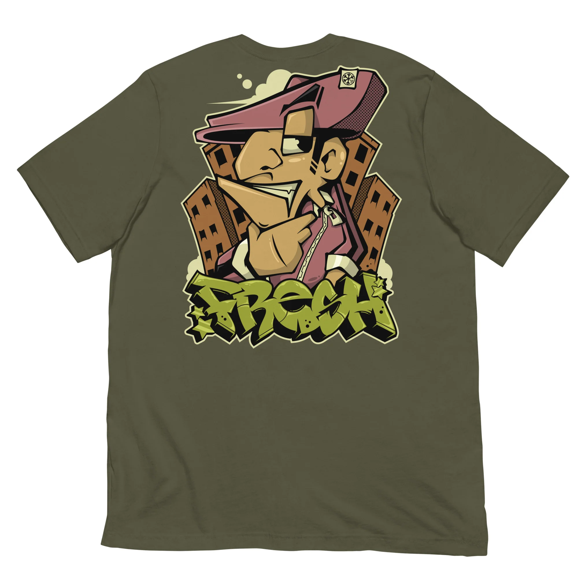 Fresh Graffiti Character Tee - Image 15
