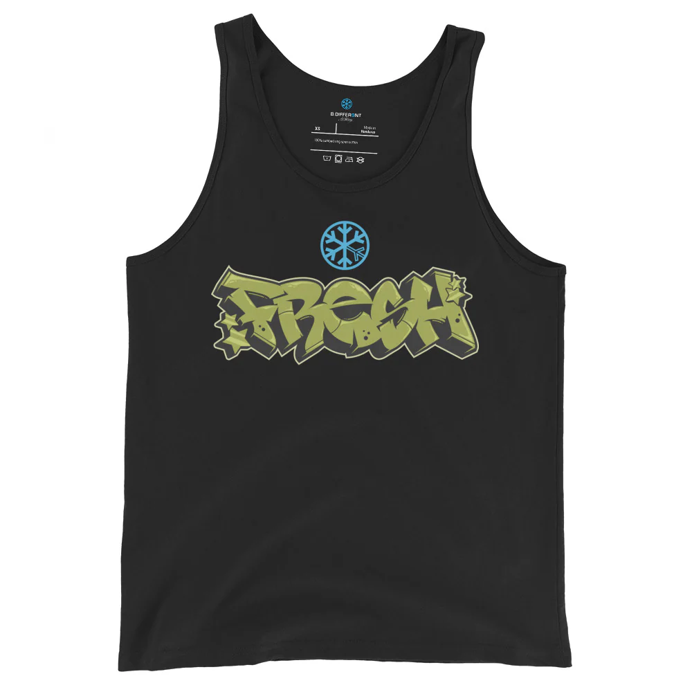Fresh Graffiti Piece Tank Top - Image 3