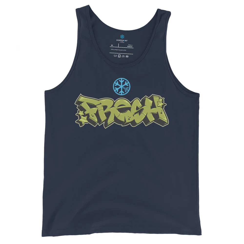 Fresh Graffiti Piece Tank Top - Image 5