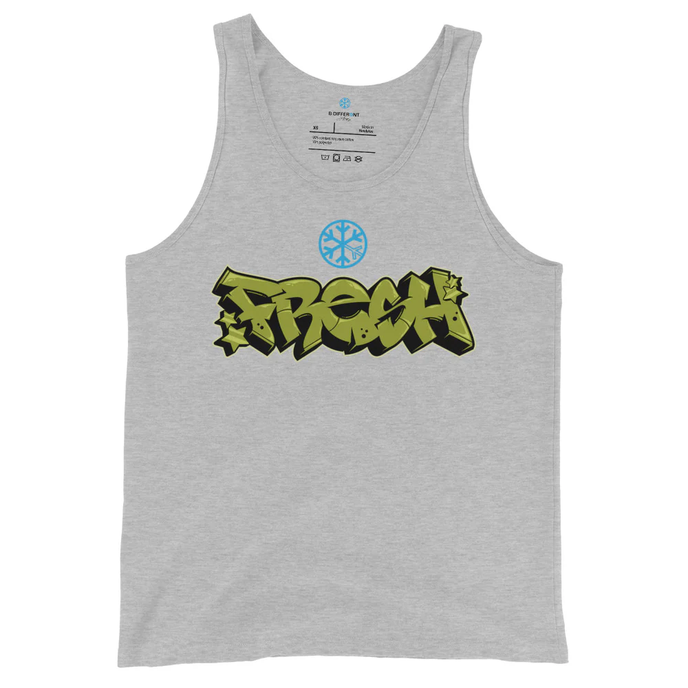 Fresh Graffiti Piece Tank Top - Image 7
