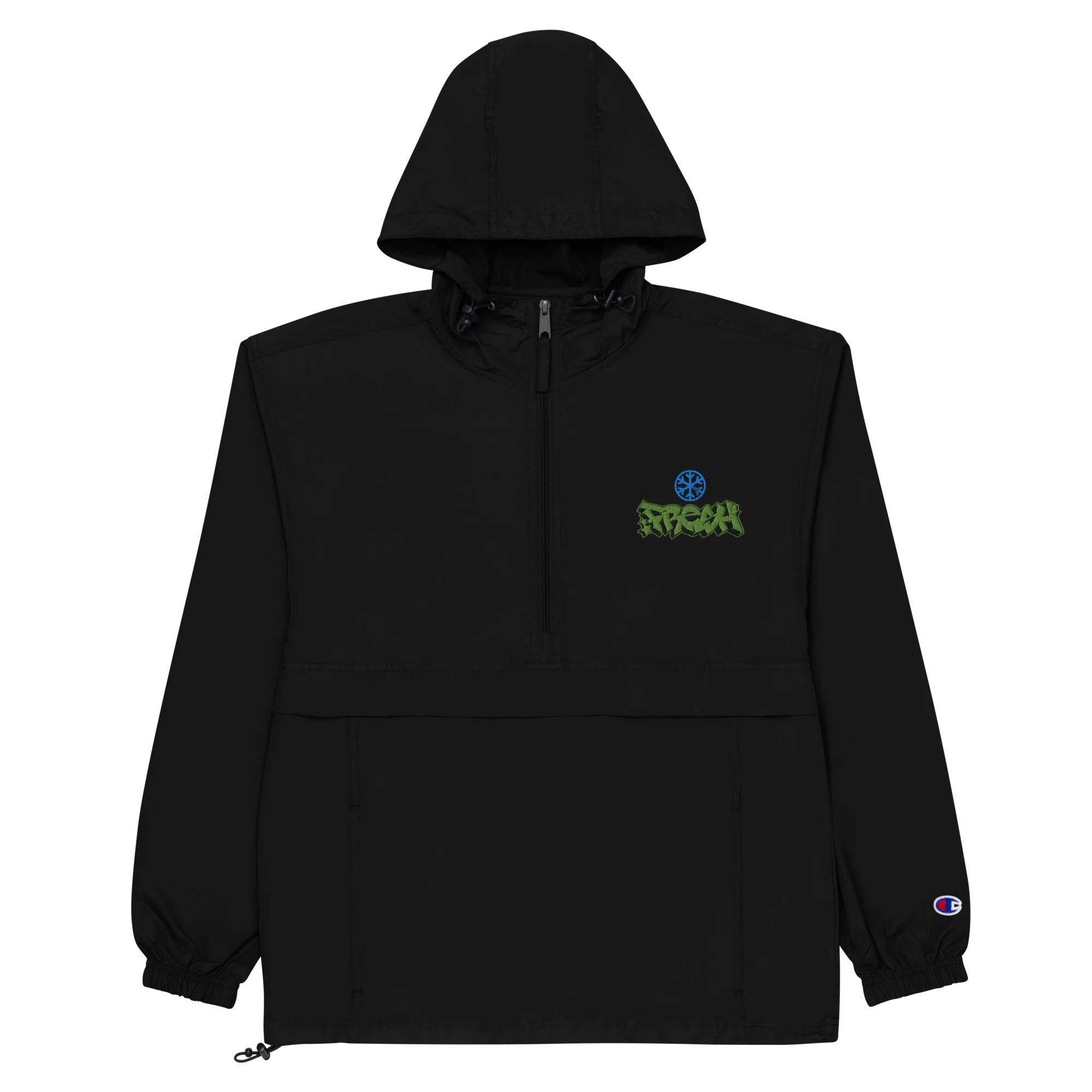 Fresh Graffiti Piece Windbreaker Jacket - Image 14