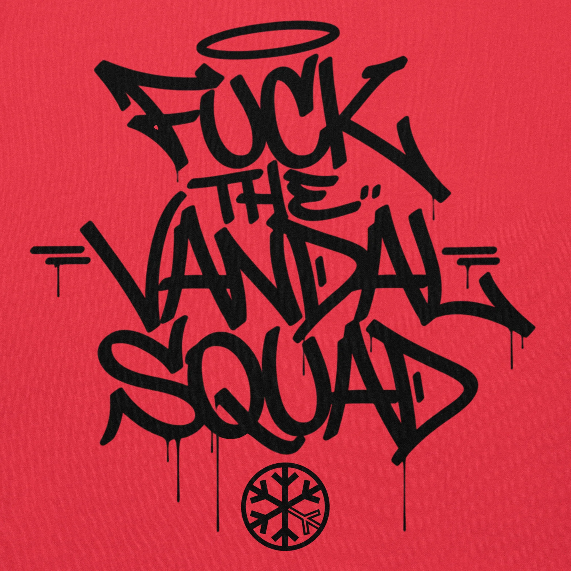 Fu*k The Vandal Squad Graffiti Hoodie - Image 32