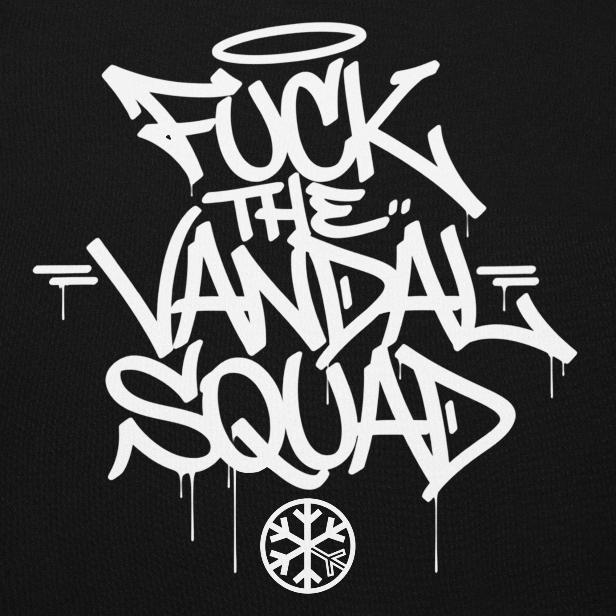 Fu*k The Vandal Squad Graffiti Hoodie - Image 8