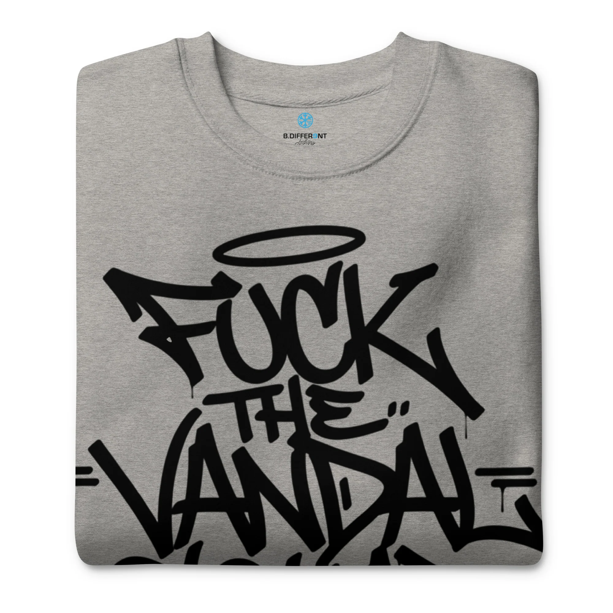 Fu*k The Vandal Squad Graffiti Sweatshirt - Image 3