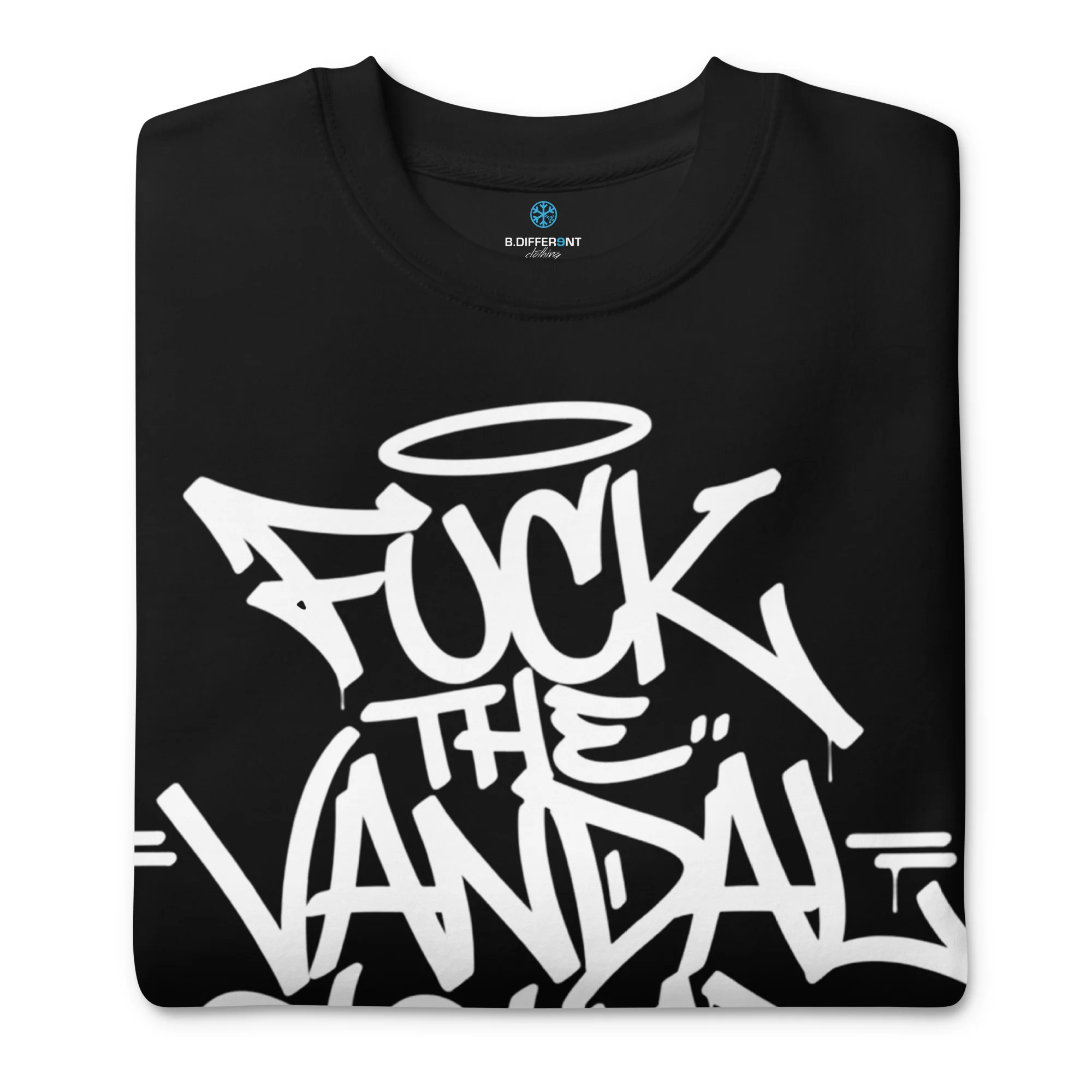 Fu*k The Vandal Squad Graffiti Sweatshirt - Image 9