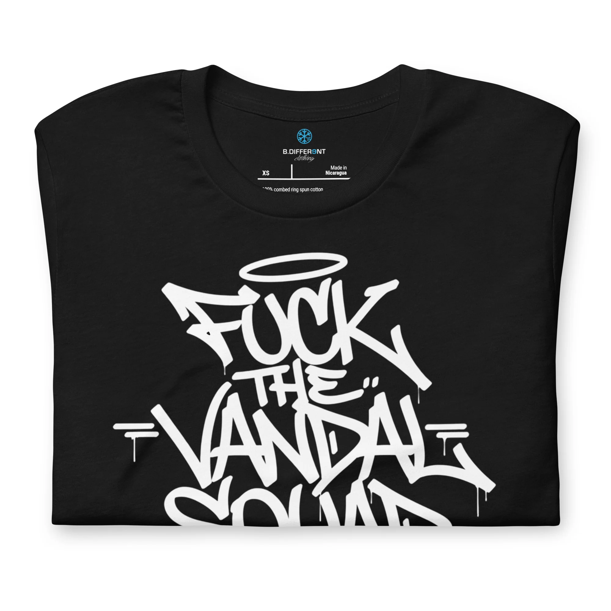 Fu*k The Vandal Squad Graffiti Tee - Image 3
