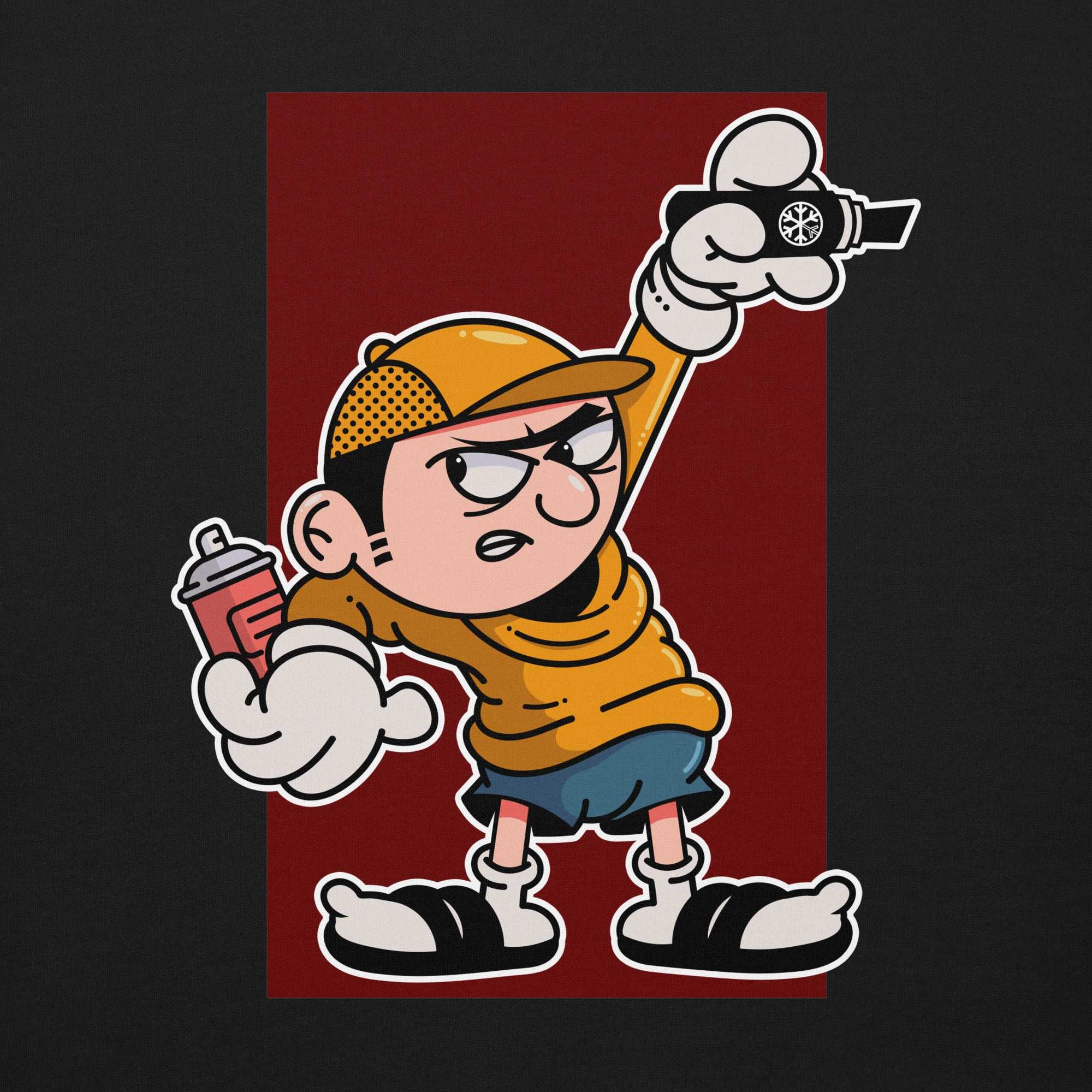 Get Down Graffiti Character Sweatshirt - Image 3