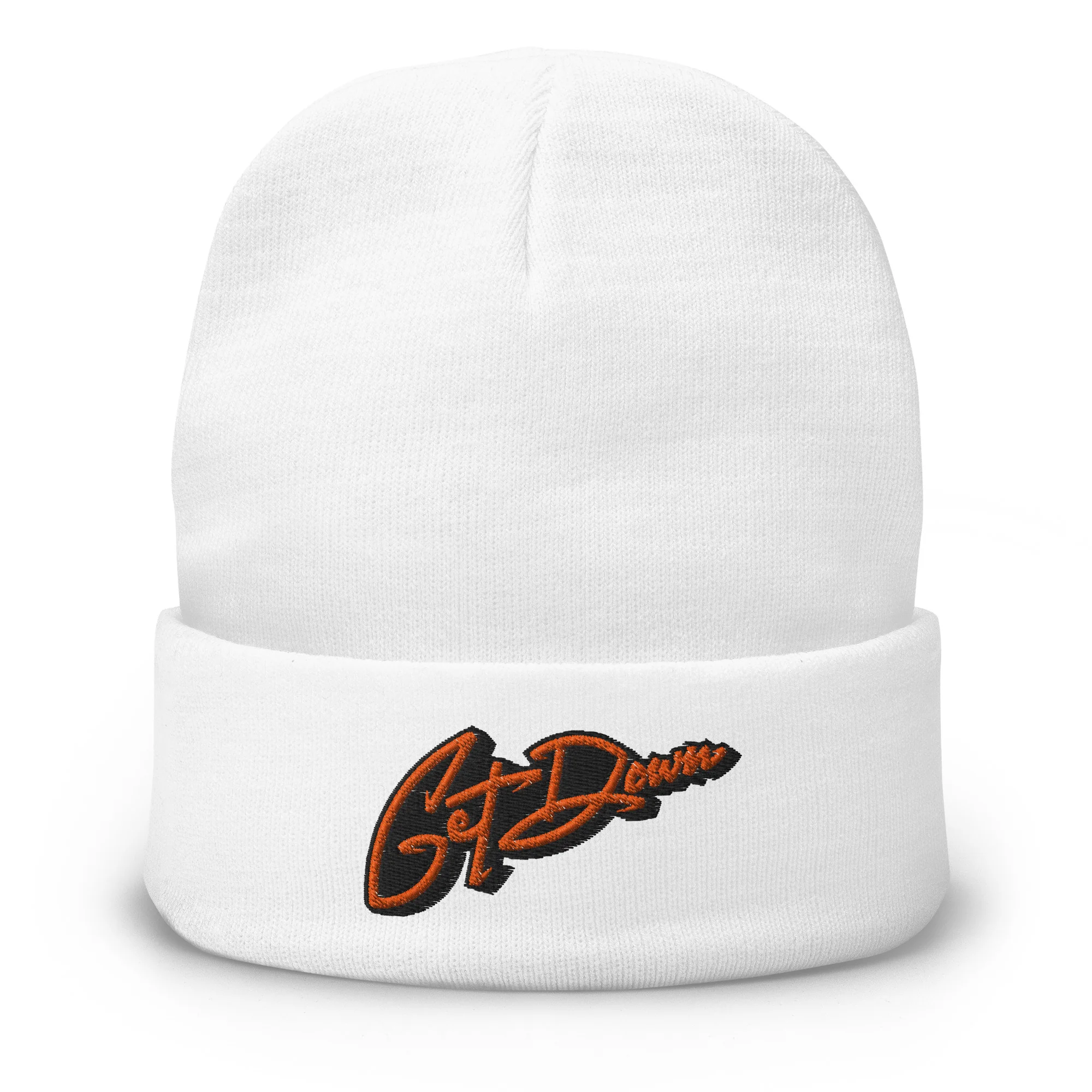 Get Down Graffiti Lettering Beanie Hat - Image 11