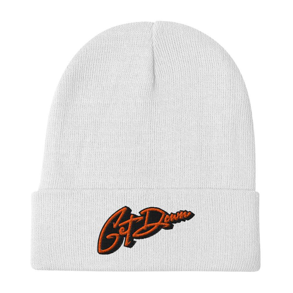 Get Down Graffiti Lettering Beanie Hat - Image 12