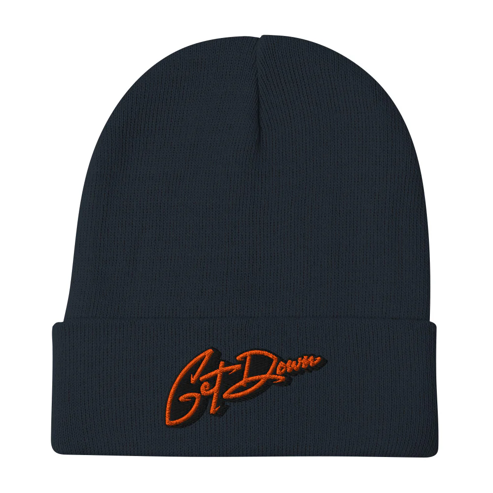 Get Down Graffiti Lettering Beanie Hat - Image 6
