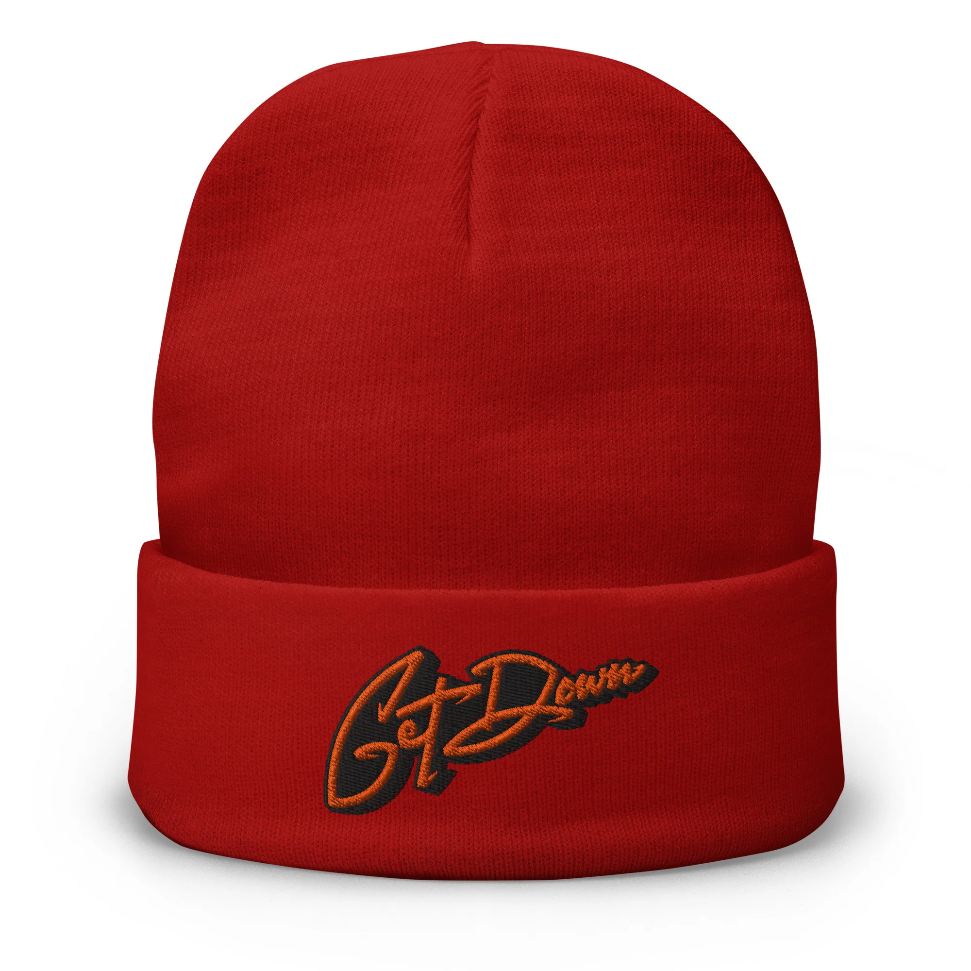 Get Down Graffiti Lettering Beanie Hat - Image 7