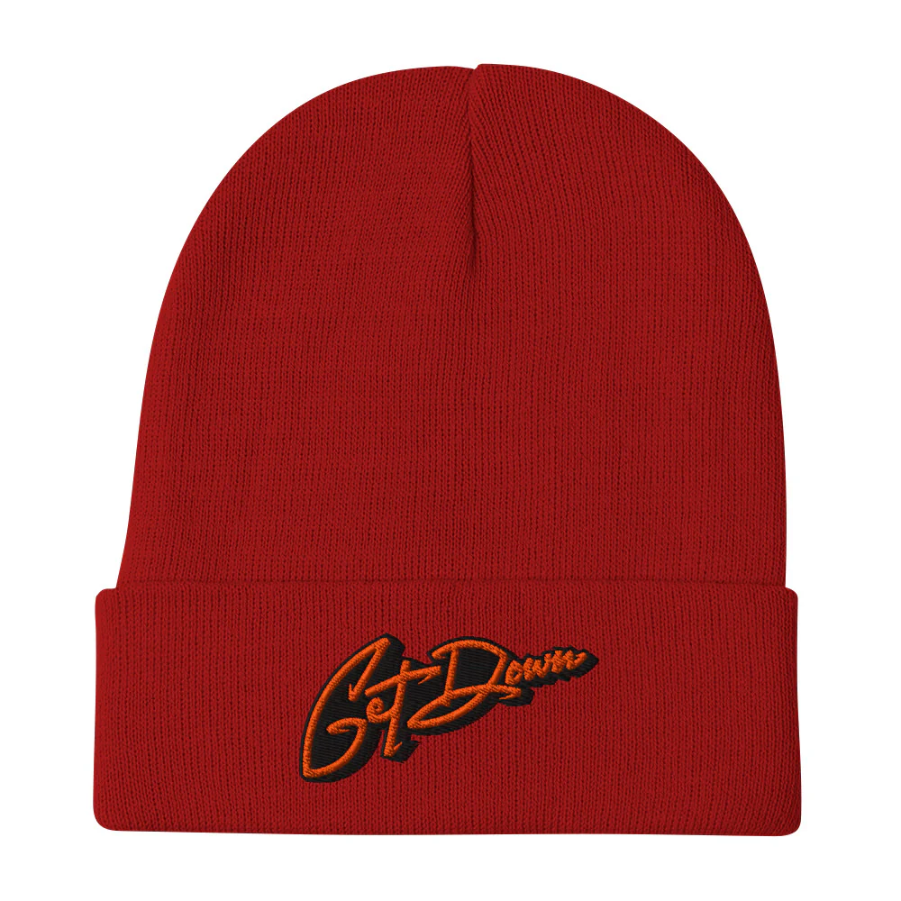 Get Down Graffiti Lettering Beanie Hat - Image 8