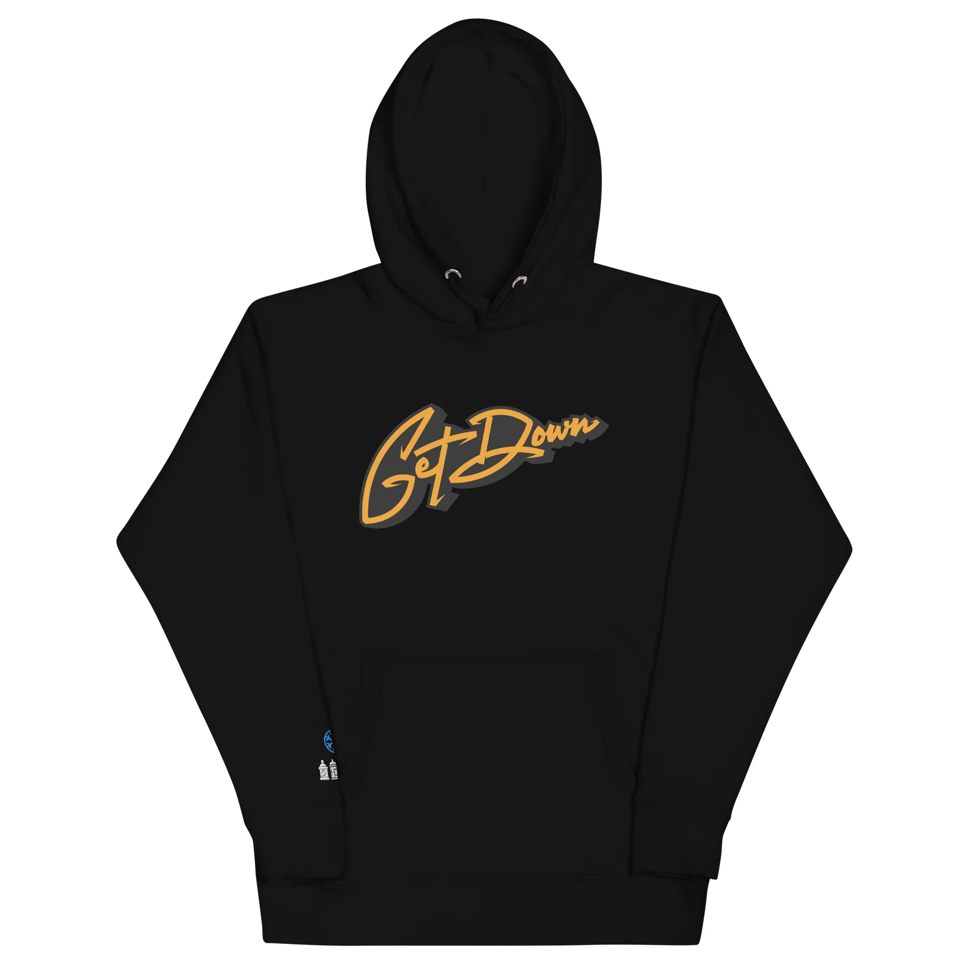 Get Down Graffiti Lettering Hoodie
