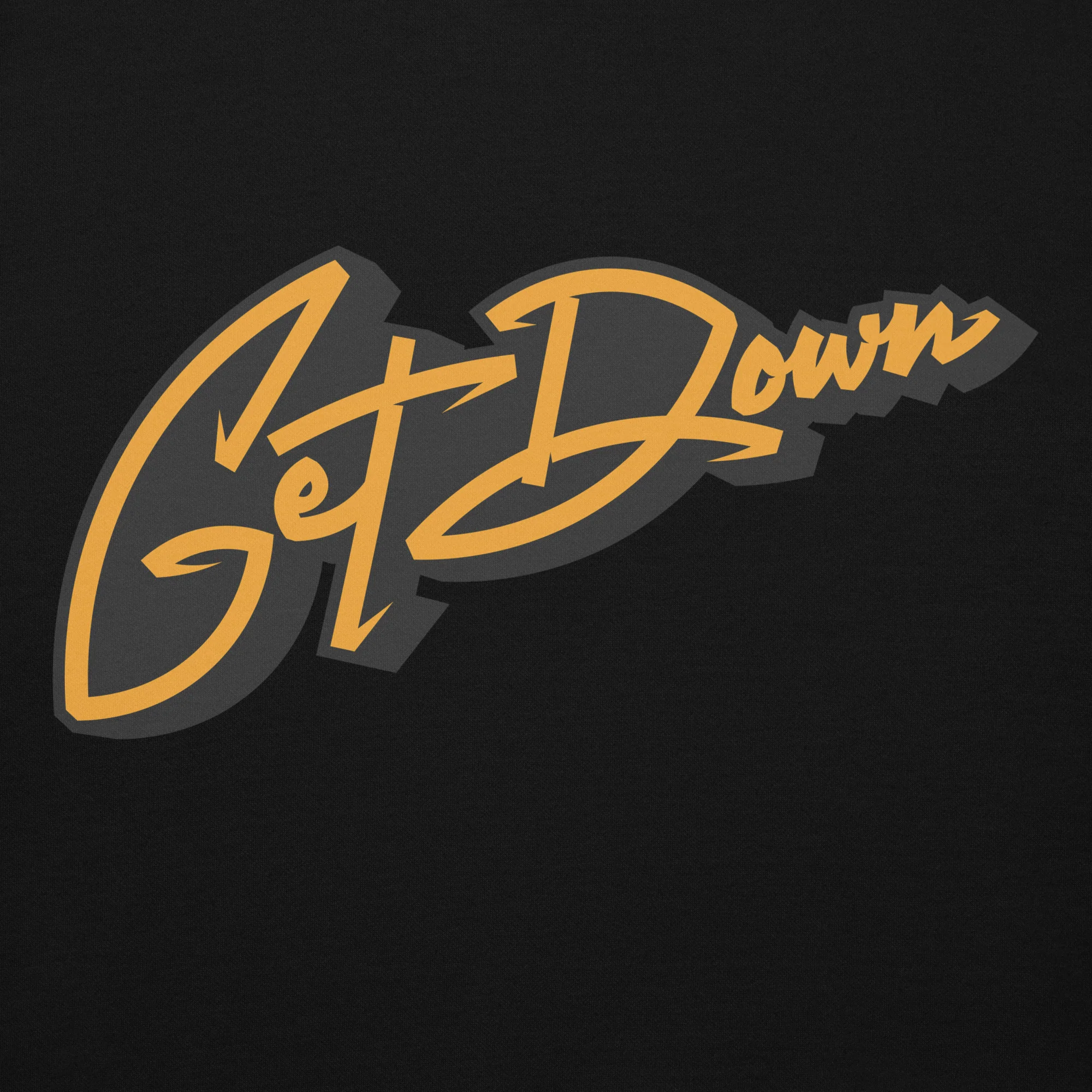 Get Down Graffiti Lettering Hoodie - Image 2