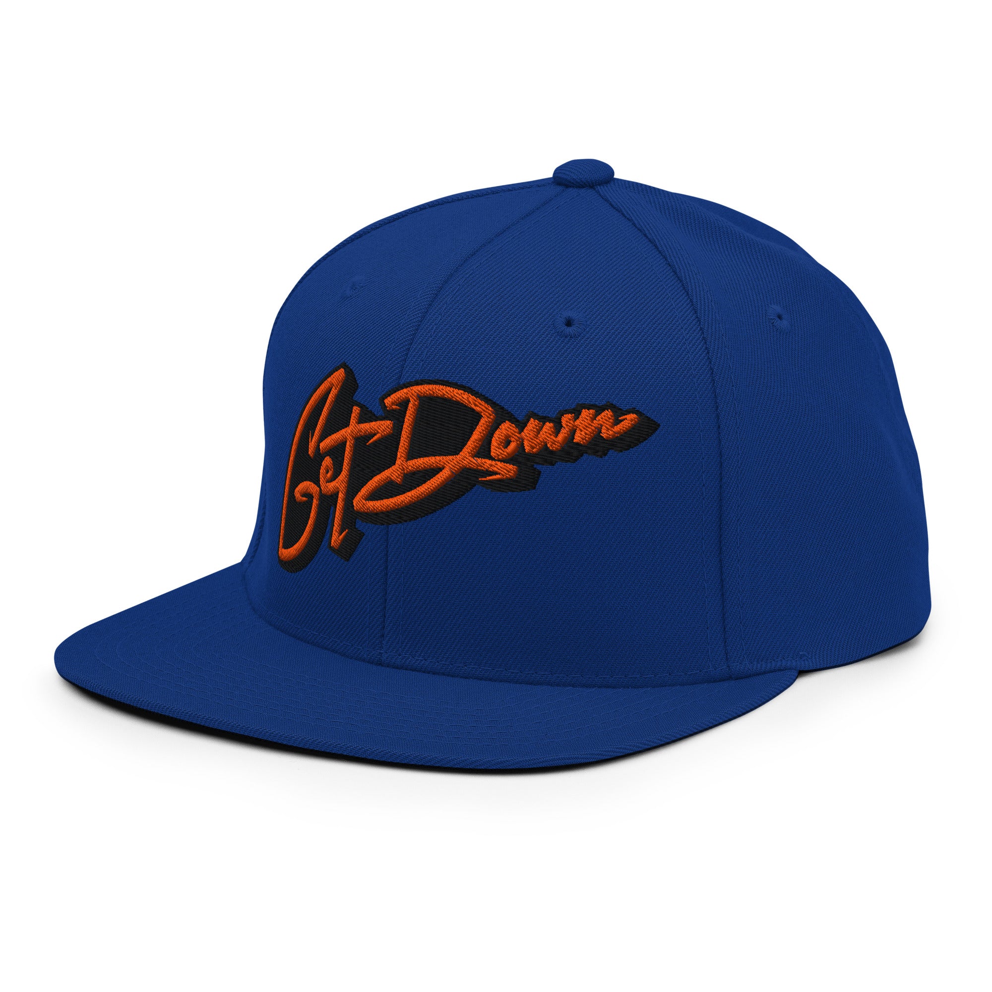 Get Down Graffiti Lettering Snapback Hat - Image 10
