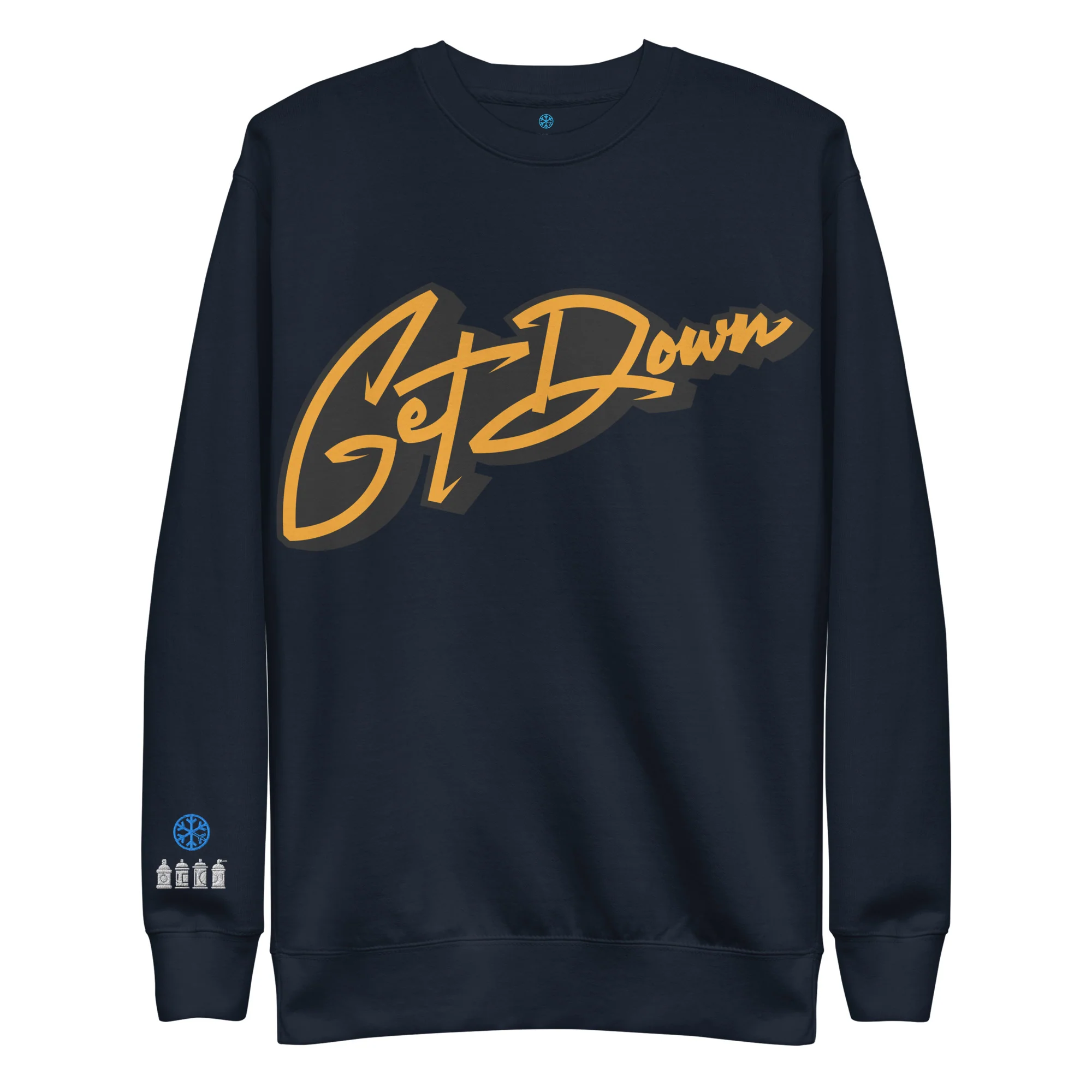 Get Down Graffiti Lettering Sweatshirt