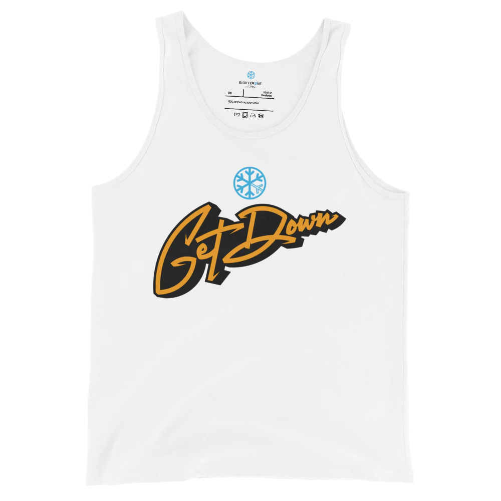 Get Down Graffiti Lettering Tank Top