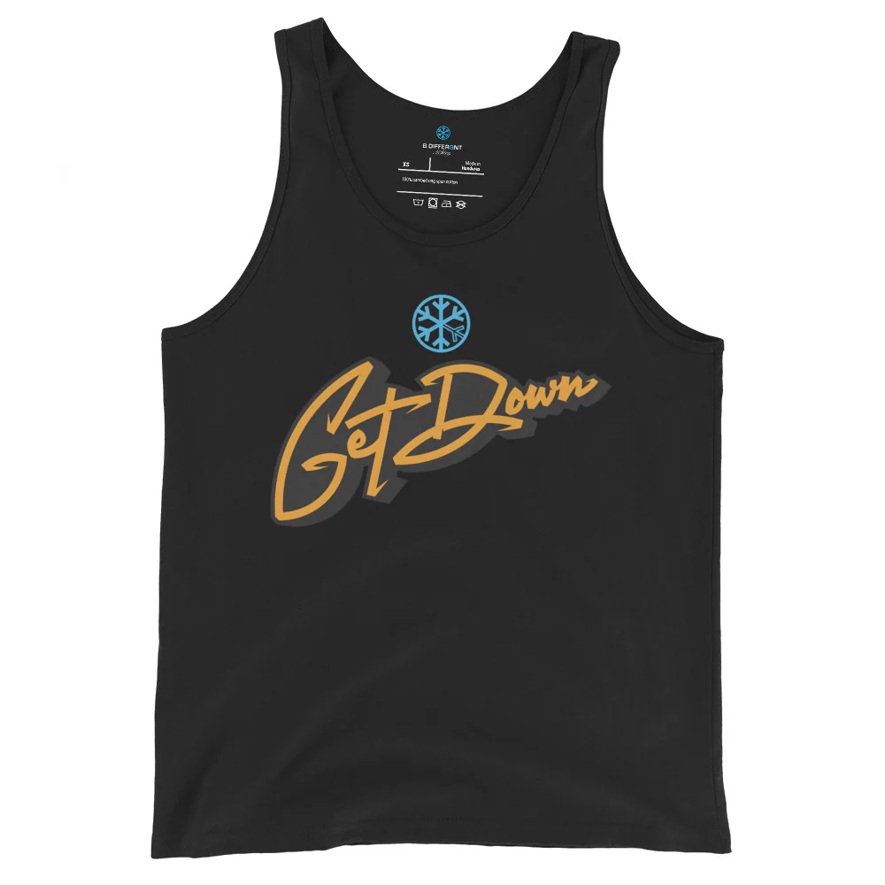 Get Down Graffiti Lettering Tank Top - Image 3