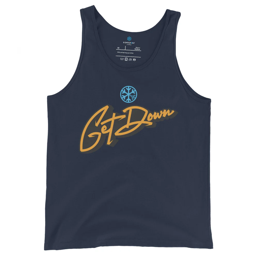 Get Down Graffiti Lettering Tank Top - Image 5