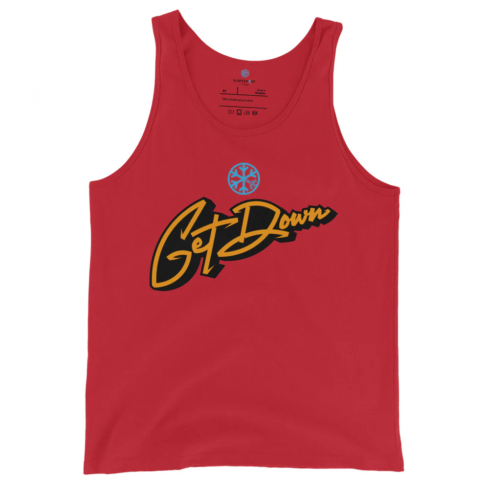 Get Down Graffiti Lettering Tank Top - Image 7