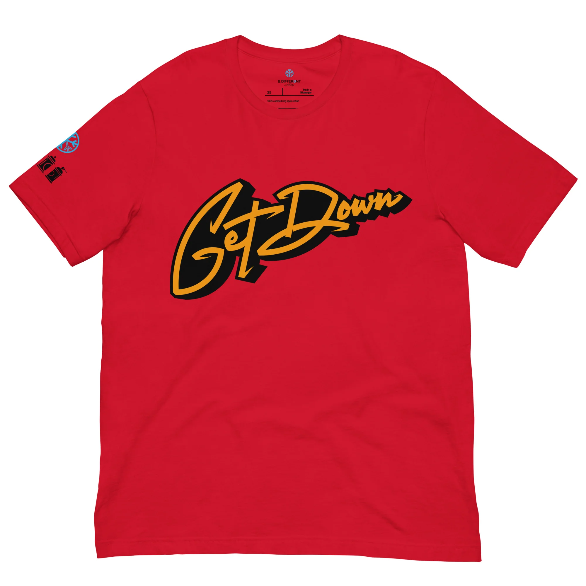 Get Down Graffiti Lettering Tee
