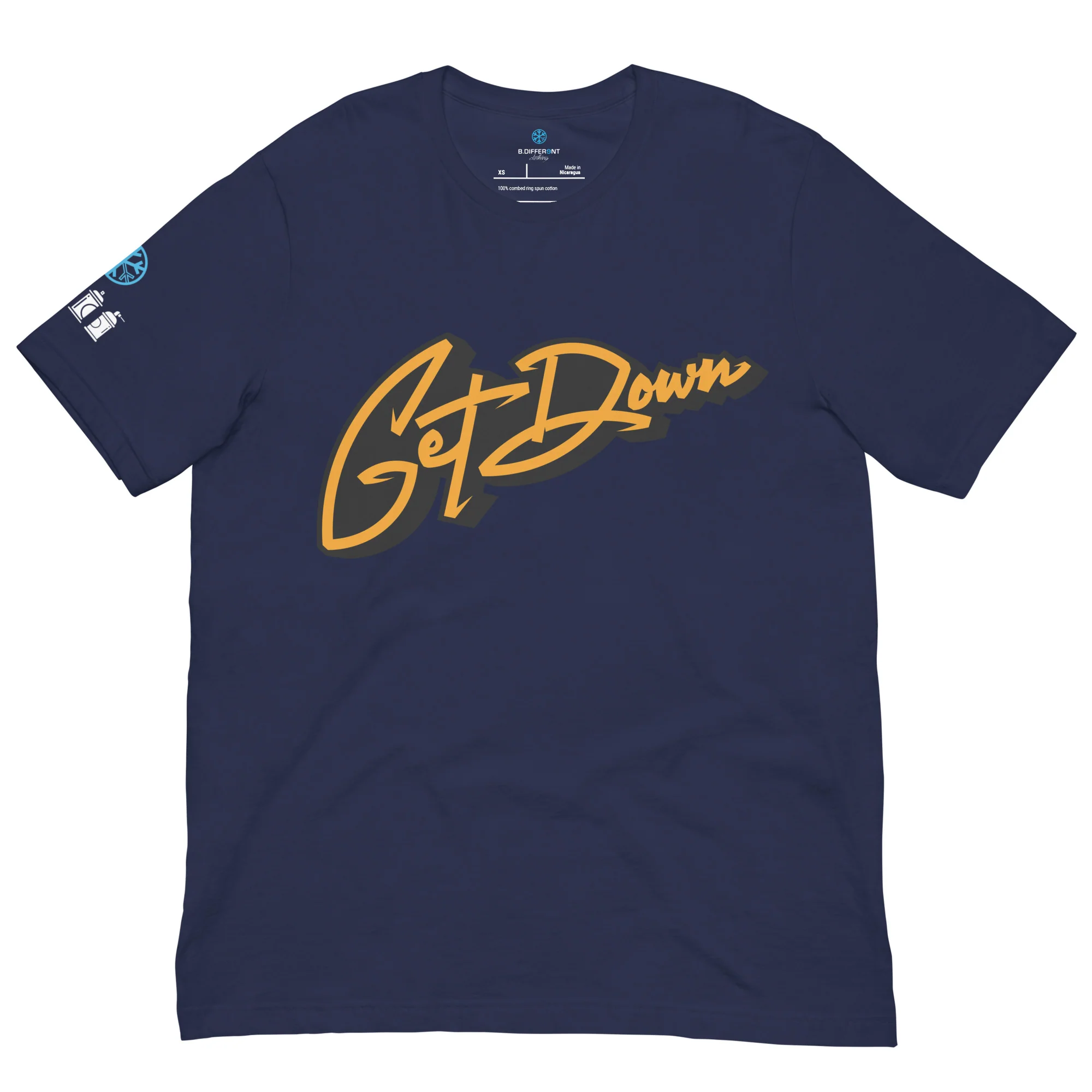 Get Down Graffiti Lettering Tee - Image 15