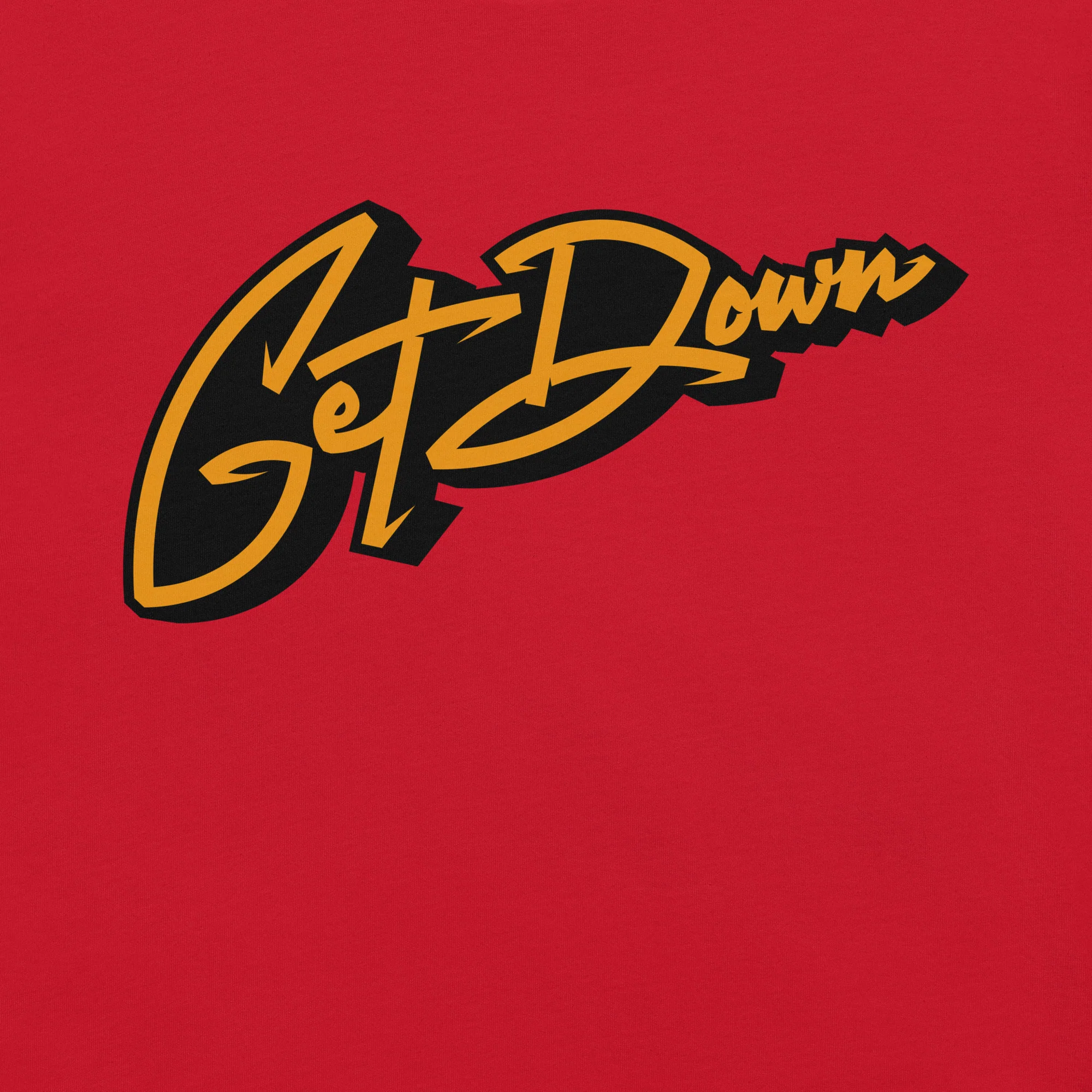 Get Down Graffiti Lettering Tee - Image 2