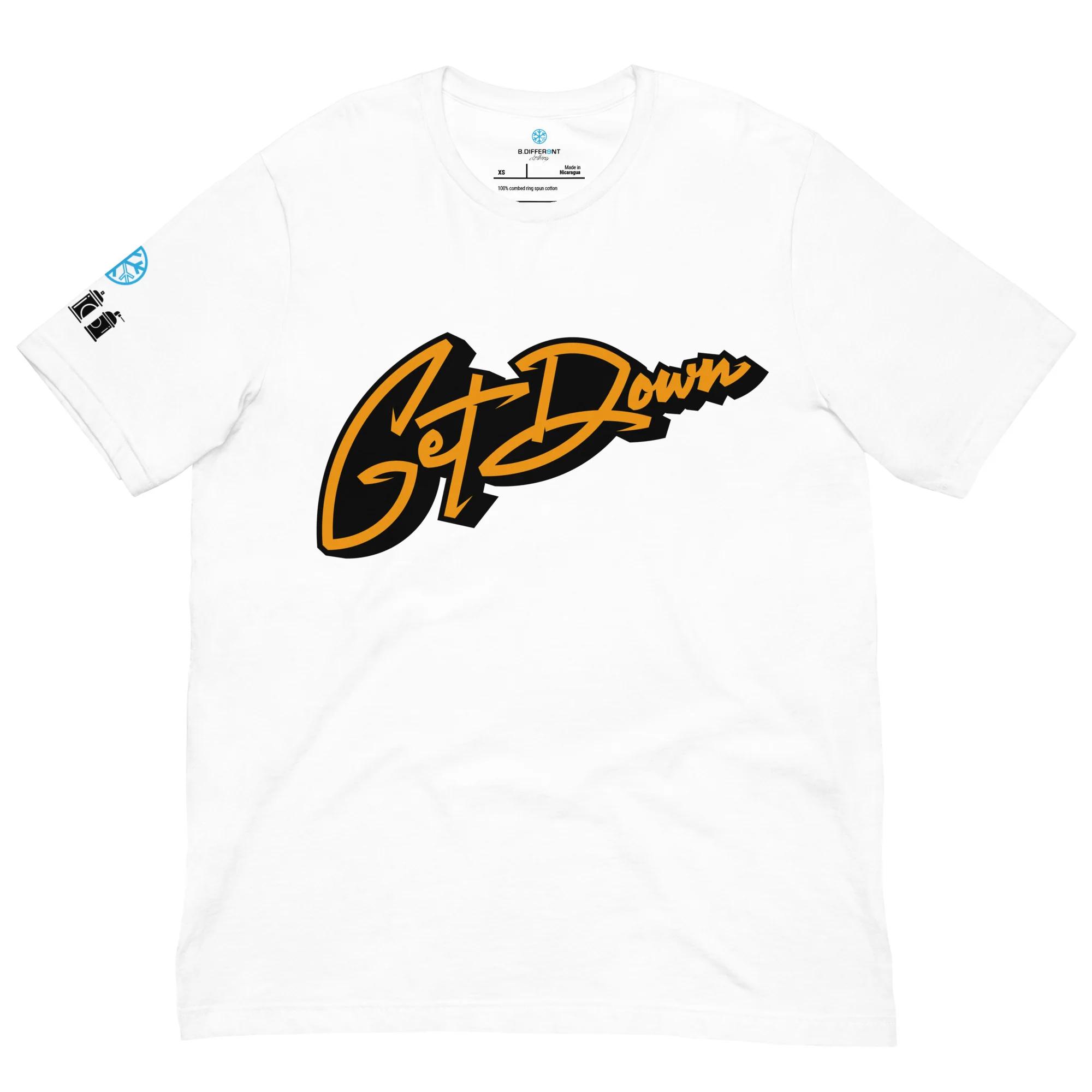 Get Down Graffiti Lettering Tee - Image 22