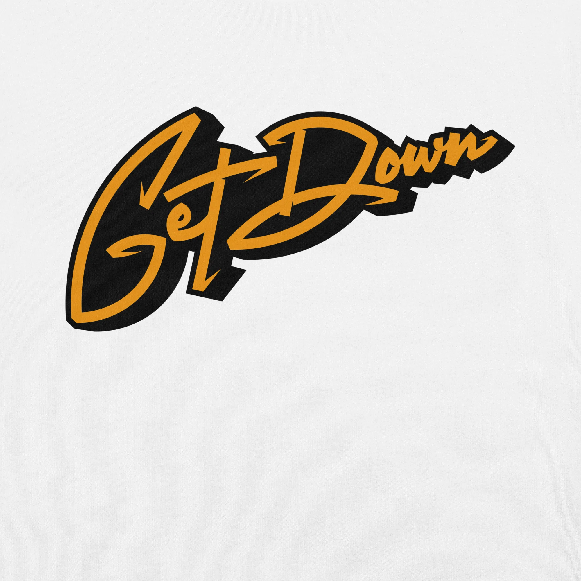 Get Down Graffiti Lettering Tee - Image 23
