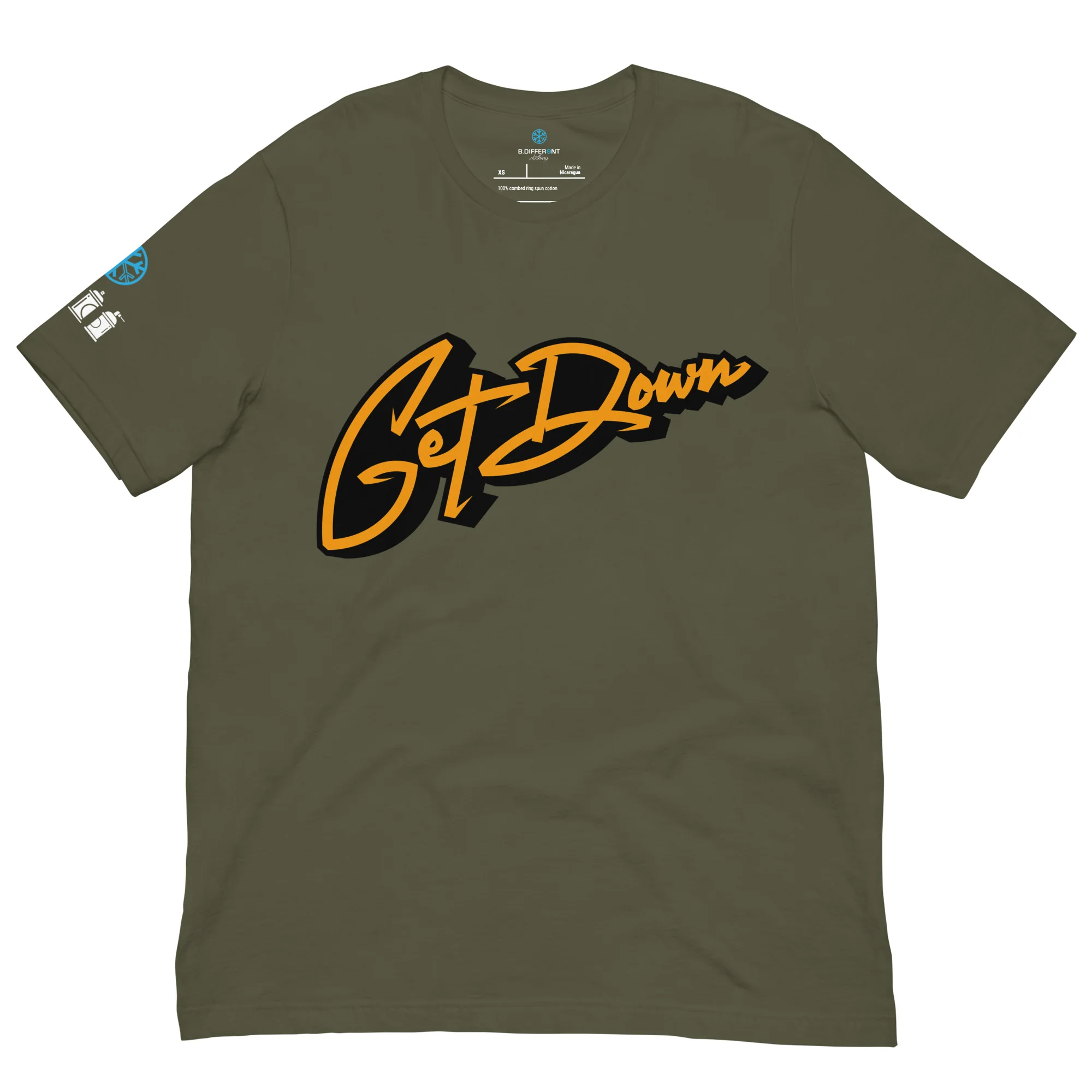 Get Down Graffiti Lettering Tee - Image 29