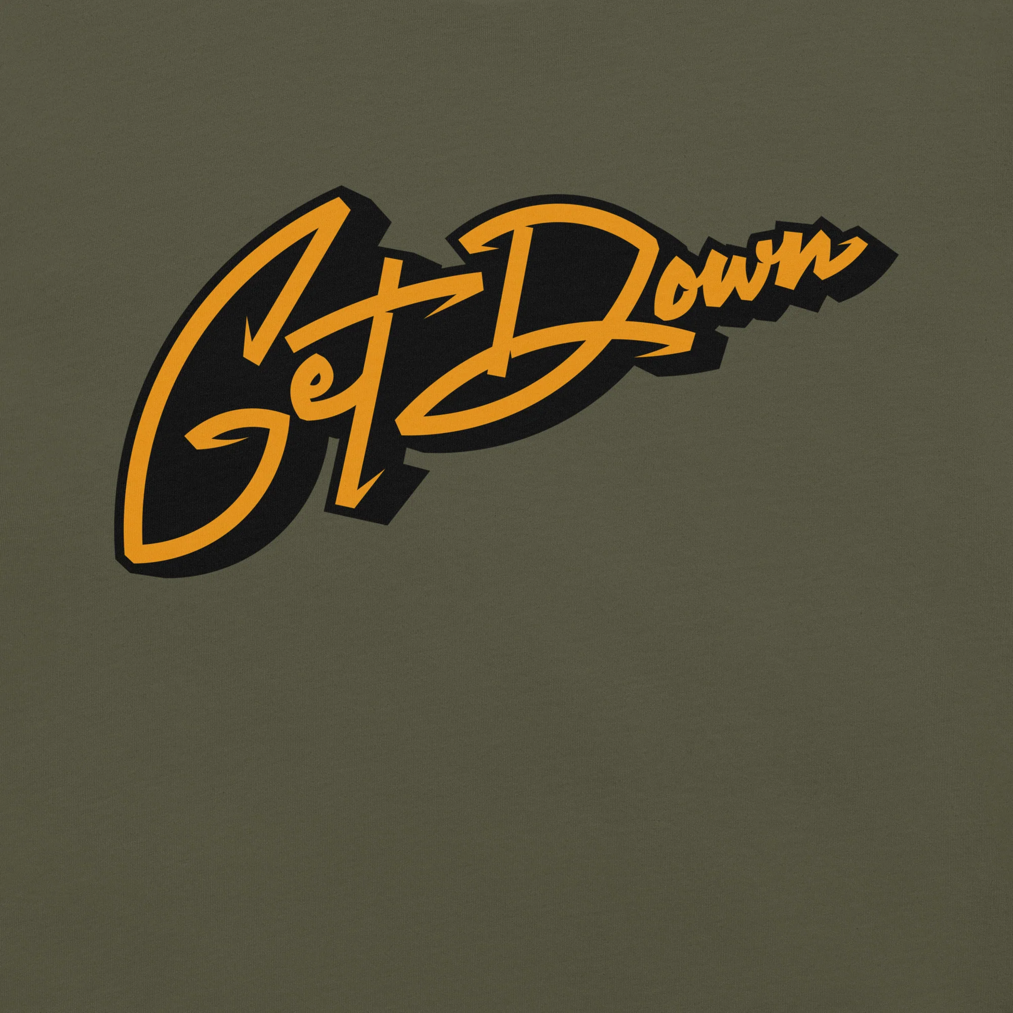 Get Down Graffiti Lettering Tee - Image 30