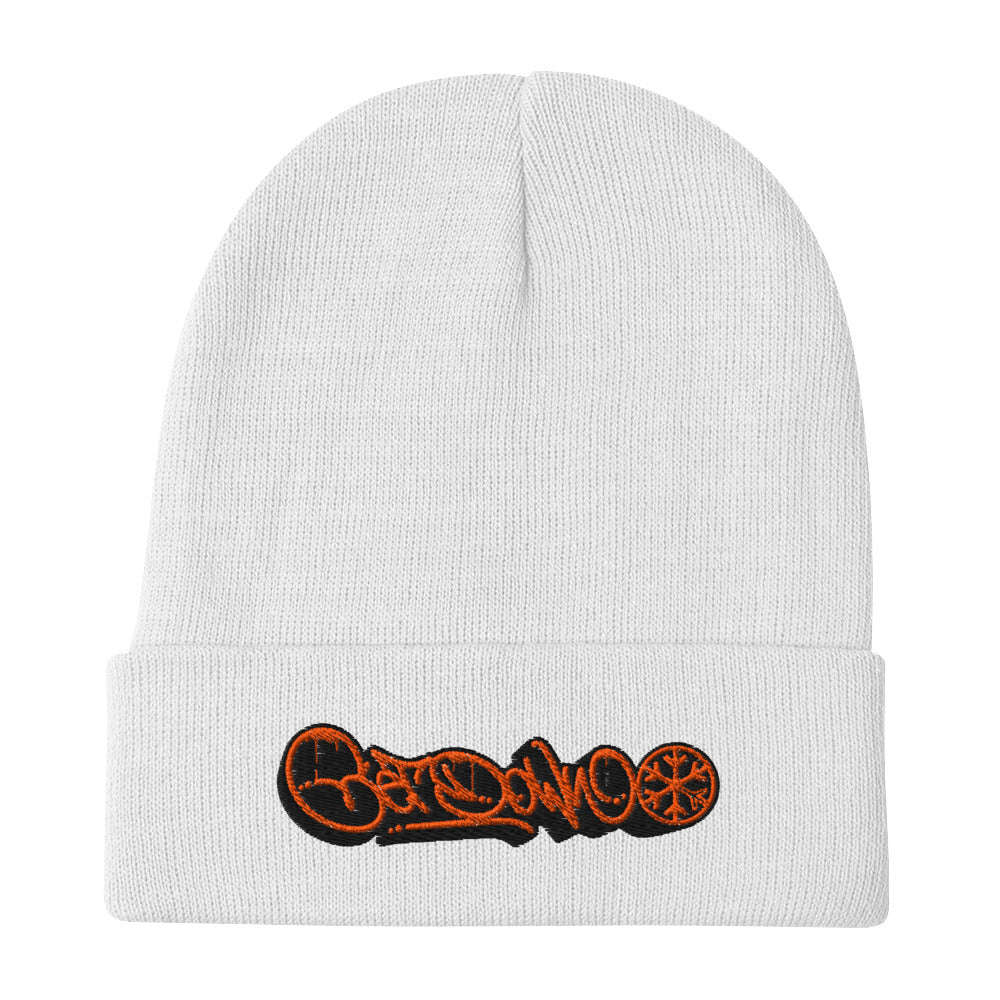 Get Down Graffiti Tag Beanie Hat - Image 10