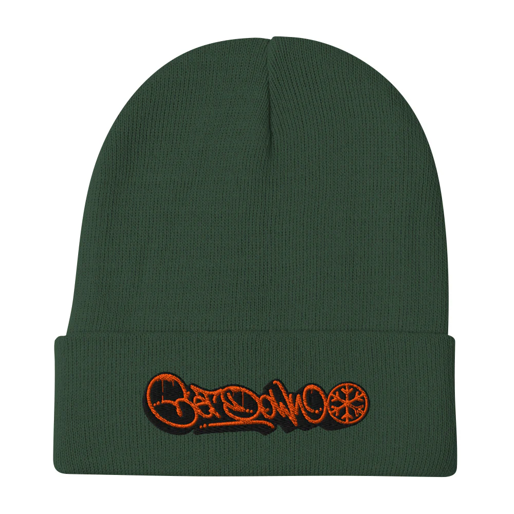 Get Down Graffiti Tag Beanie Hat - Image 8