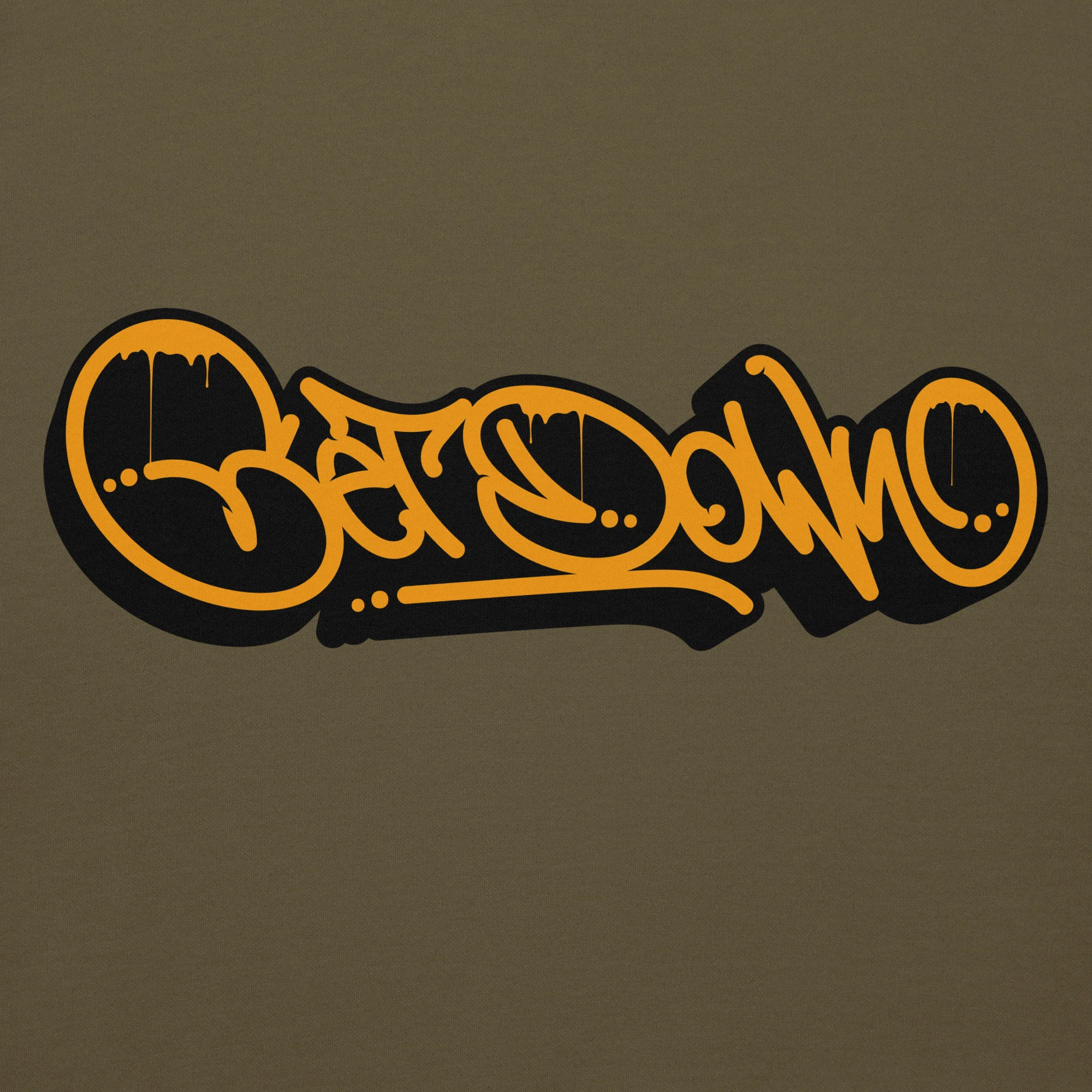 Get Down Graffiti Tag Hoodie - Image 2