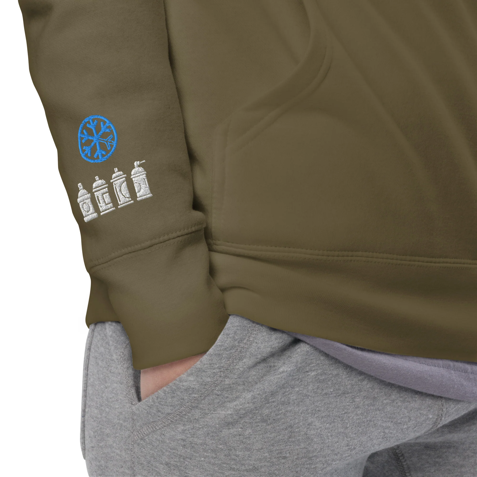 Get Down Graffiti Tag Hoodie - Image 3