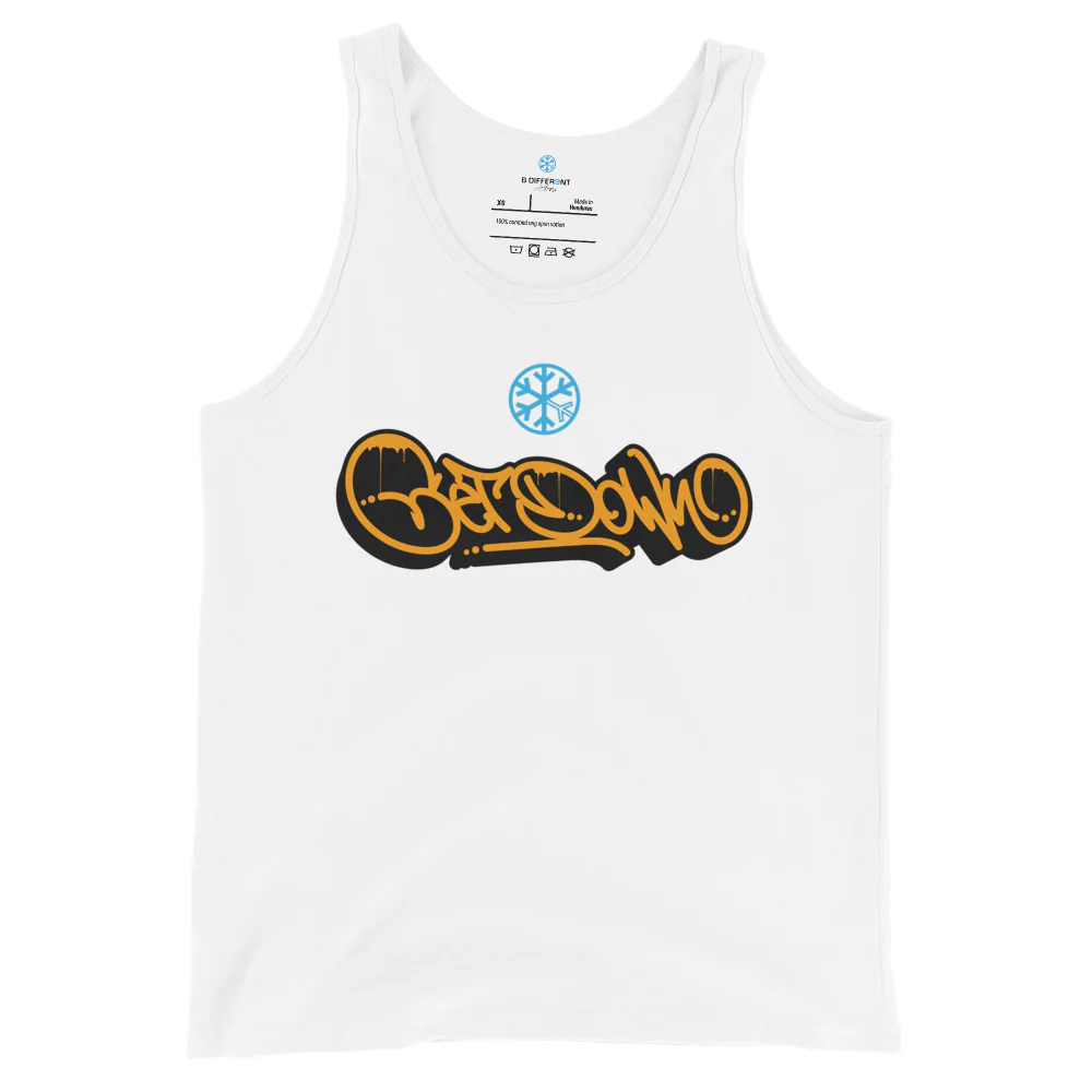 Get Down Graffiti Tag Tank Top