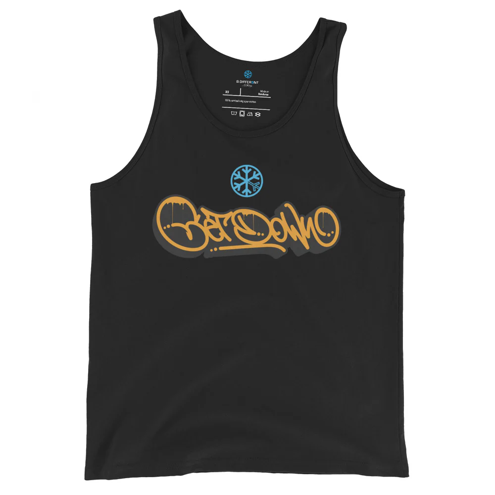 Get Down Graffiti Tag Tank Top - Image 3