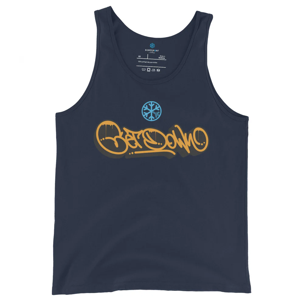 Get Down Graffiti Tag Tank Top - Image 5