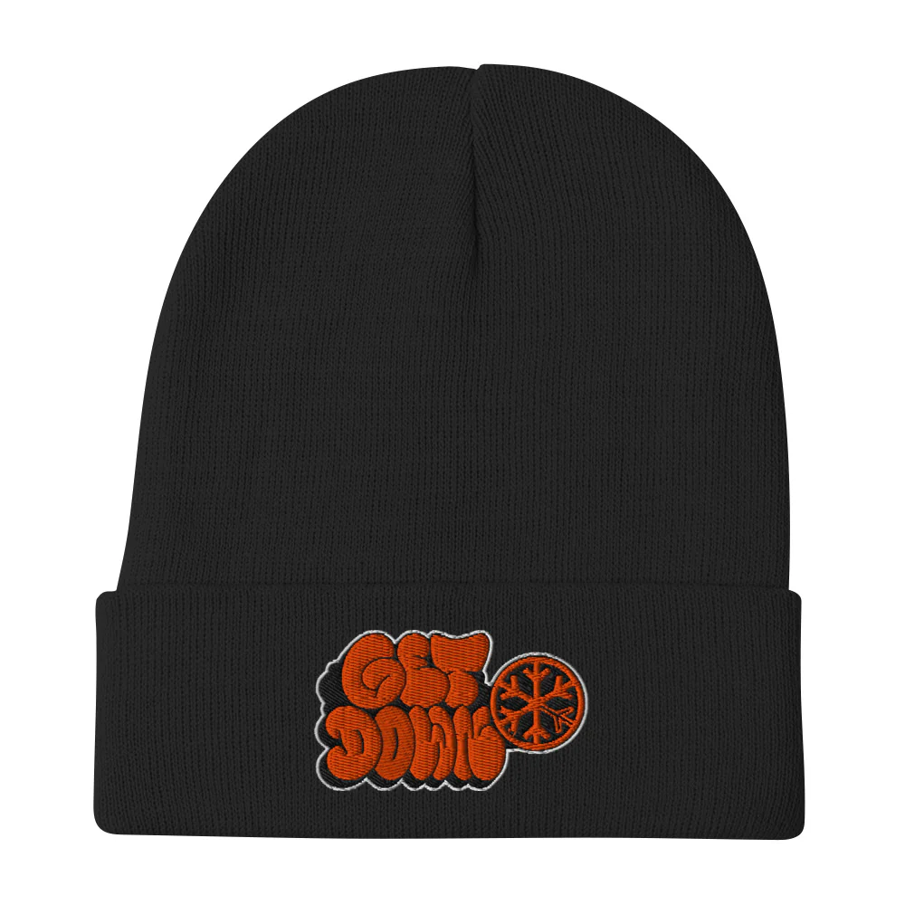Get Down Graffiti Throw-up Beanie Hat - Image 6