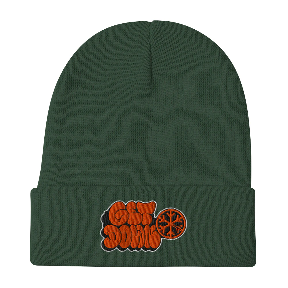 Get Down Graffiti Throw-up Beanie Hat - Image 9