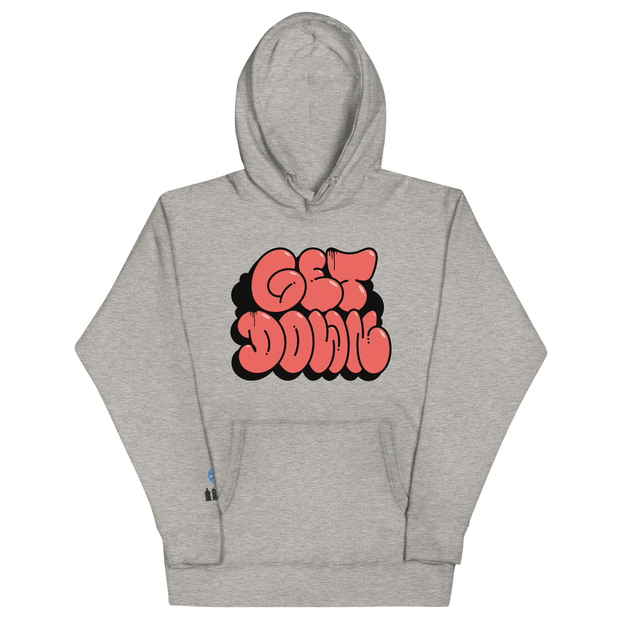Get Down Graffiti Throw-up Hoodie