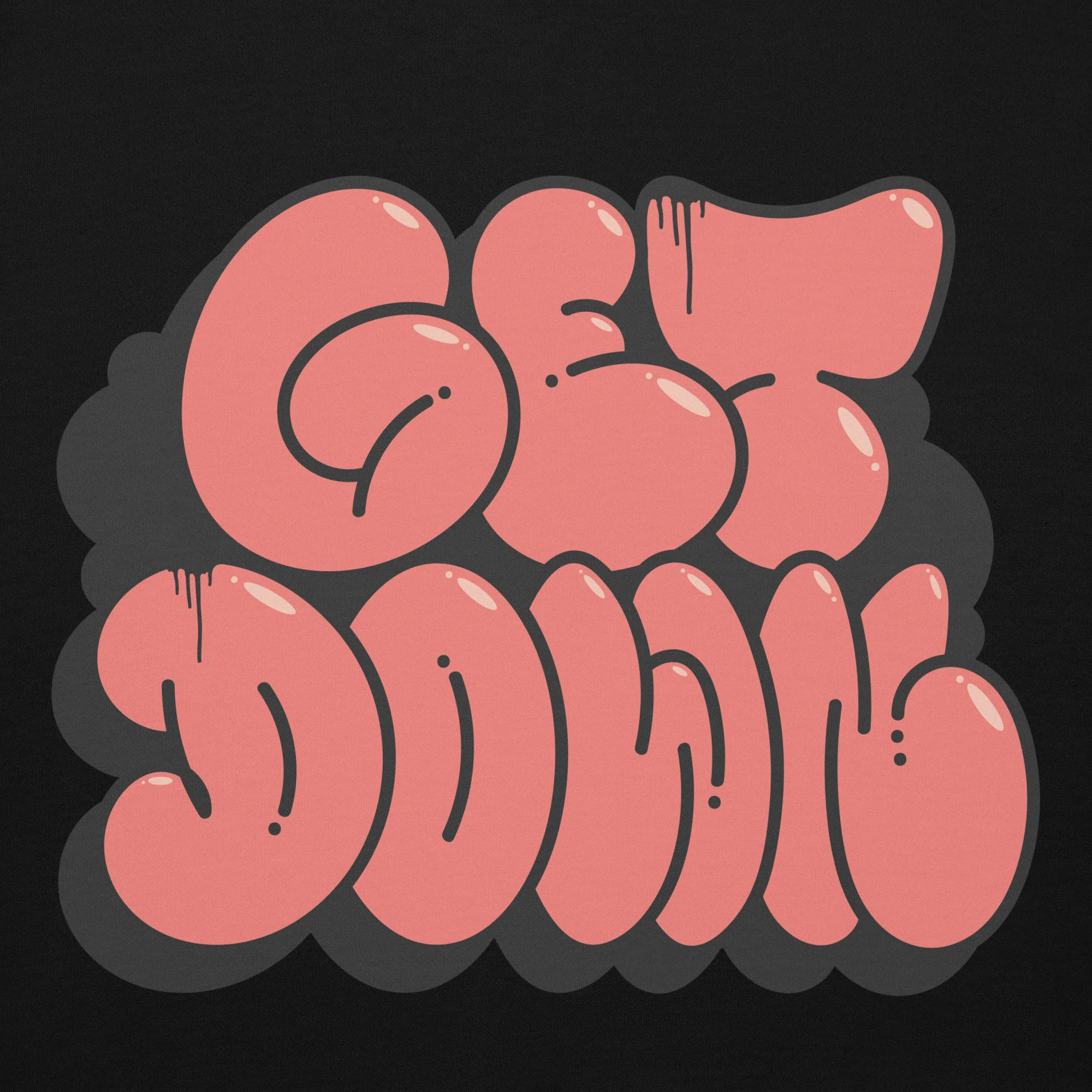 Get Down Graffiti Throw-up Hoodie - Image 8